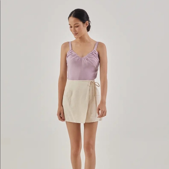 Love, Bonita Viva Bustier Ruched Top in Orchid, size 6 - Picture 3 of 13